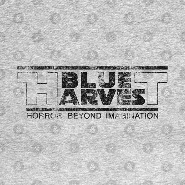 Blue Harvest - distressed (black) by Joada